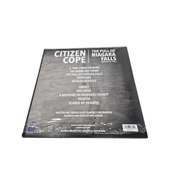 Signed Autograph Citizen Cope The Pull Of Niagara Falls Acoustic LP Vol. 1 - Picture 3 of 4
